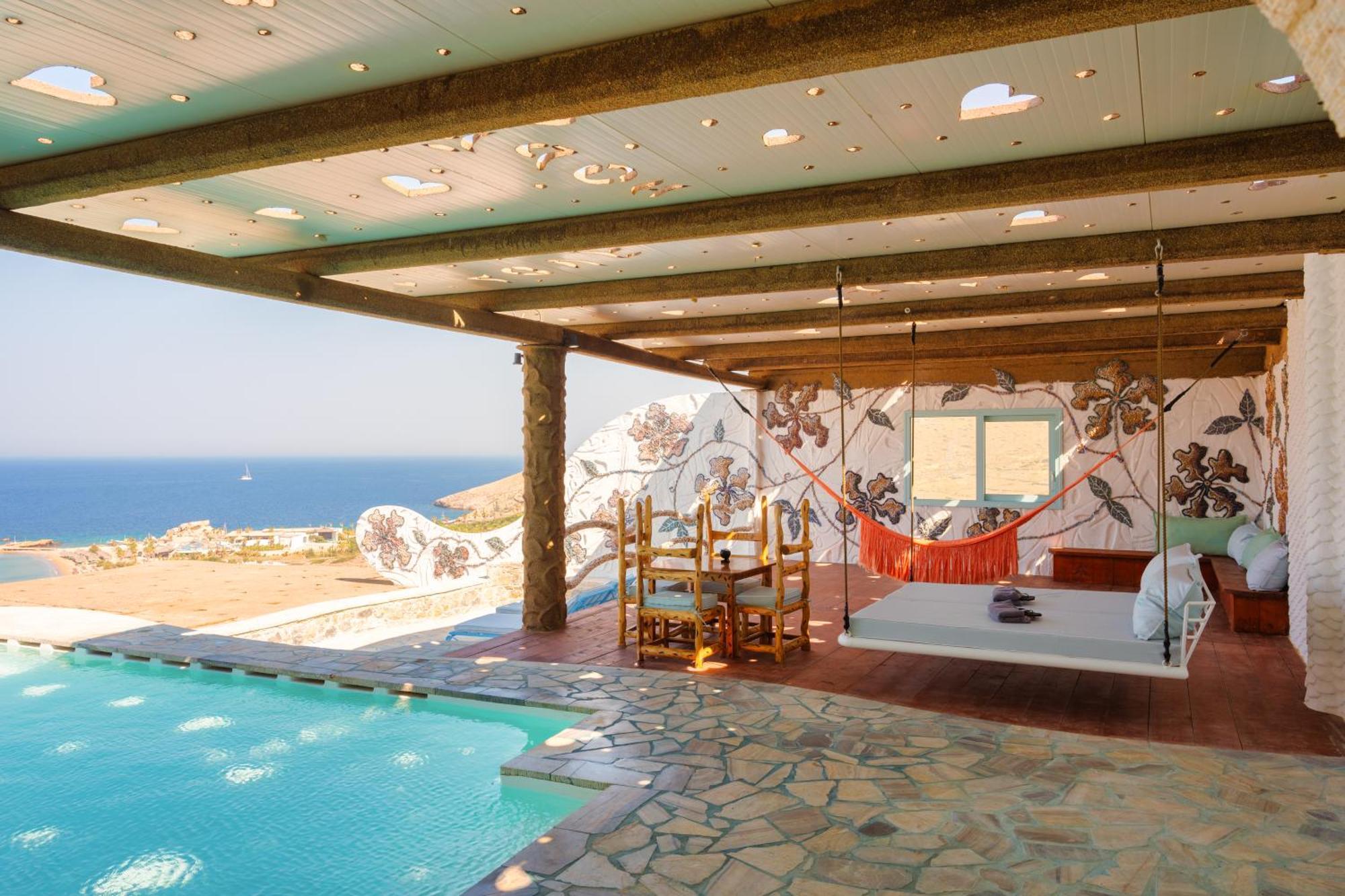 Agalia Luxury Suites Koumpara エクステリア 写真
